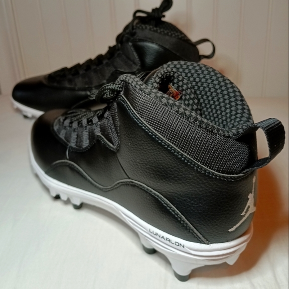 Nike Air Jordan 10 Mid TD Football Cleats - Picture 7 of 8